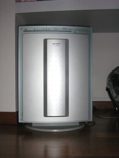 Sharp Plasmacluster Air Purifier.