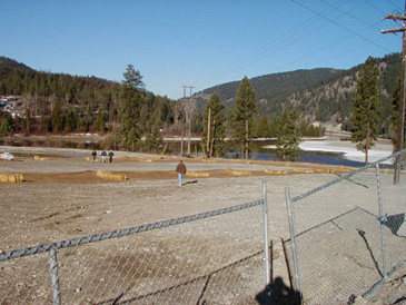 Libby Montana vermiculite screening plant.