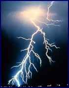 Lightening makes Ozone molecules from Oxygen in nature.