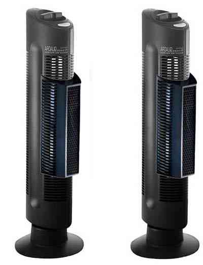 Sharper Image  Ionic Breeze 4.0 Quadra Silent Air Purifier.